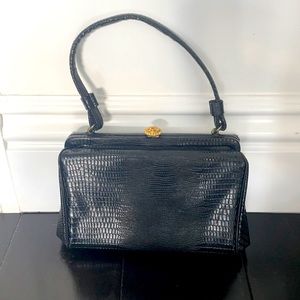 Vintage after five black purse